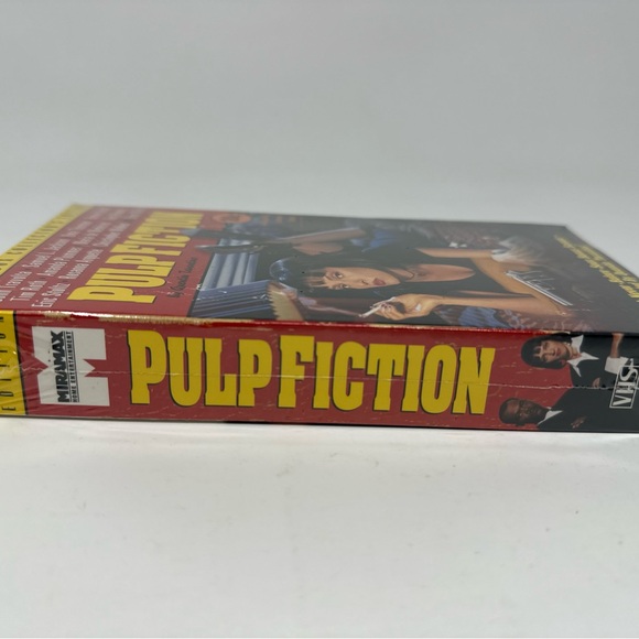 Pulp Fiction Letterbox Collectors Edition VHS 1996 No Stickers Factory Sealed - Picture 6 of 10